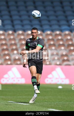 Twickenham, Royaume-Uni. Le 05septembre 2020. BRETT HERRON de Harlequins se réchauffe lors du match de rugby Gallagher Premiership entre Harlequins et Bath Rugby à Twickenham Stoop, à Twickenham, en Angleterre, le 5 septembre 2020. Photo de Ken Sparks. Utilisation éditoriale uniquement, licence requise pour une utilisation commerciale. Aucune utilisation dans les Paris, les jeux ou les publications d'un seul club/ligue/joueur. Crédit : UK Sports pics Ltd/Alay Live News Banque D'Images