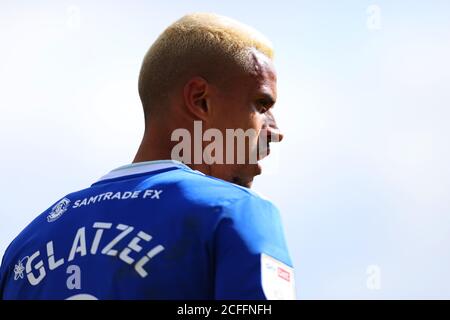 Northampton, Royaume-Uni. 5 septembre 2020. 5 septembre 2020 ; PTS Academy Stadium, Northampton, East Midlands, Angleterre ; coupe de la Ligue de football anglaise, Carabao Cup, Northampton Town versus Cardiff City ; Robert Glatzel de Cardiff City Credit: Action plus Sports Images/Alay Live News Banque D'Images