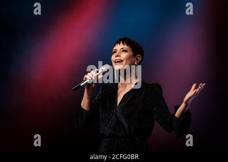 Berne, Suisse. 04e septembre 2020. La chanteuse suisse Francine Jordi donne un concert à Bierhübeli à Berne. (Photo Credit: Gonzales photo/Tilman Jentzsch/Alay Live News Banque D'Images