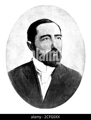 1890 CA, GRANDE-BRETAGNE: L'écrivain britannique JOSEPH CONRAD, né en polonais ( 1857 - 1924 ) . Portrait par photographe inconnu . - SCRITTORE - letterato - LETTERATURA - littérature - SCRITTORE - LETTERATO - LITTÉRATURE - LETTERATURA - collier - colletto - cravate - Cravatta - barba - barbe - Archivio GBB Banque D'Images