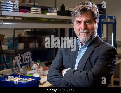 Seth Crosby, MD, directrice des collaborations scientifiques au McDonnell Genome Institute de l'Université de Washington à St. Louis. Banque D'Images