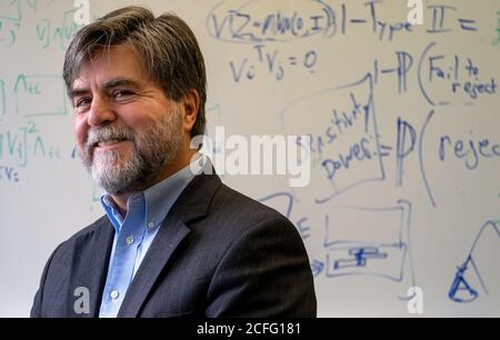 Seth Crosby, MD, directrice des collaborations scientifiques au McDonnell Genome Institute de l'Université de Washington à St. Louis. Banque D'Images
