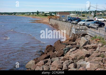 Souris; Île-du-Prince-Édouard; Canada Banque D'Images