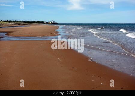 Parc provincial de la plage Panmure, île-du-prince-édouard, canada Banque D'Images