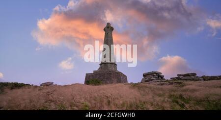 CaRN brea au coucher du soleil cornwall angleterre royaume-uni Banque D'Images