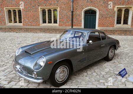 Lancia Flaminia 2500 Sport (1959) vendu à £310,500. Gooding Classic car Auction, 5 septembre 2020. Hampton court Palace, Londres, Royaume-Uni, Europe Banque D'Images