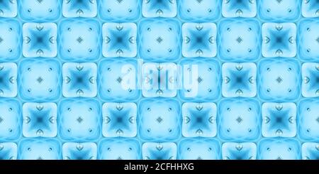 Éléments en verre glacé motif abstrait sans couture avec texture réelle Banque D'Images