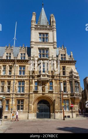 Gonville & Caius College, Université de Cambridge, Cambridge, Cambridgeshire, Royaume-Uni. Banque D'Images