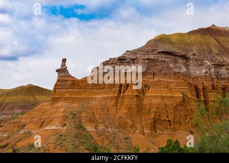 Le système de canyon Palo Duro de Caprock Escarpment situé dans le Texas Panhandle près d'Amarillo, Texas, États-Unis Banque D'Images