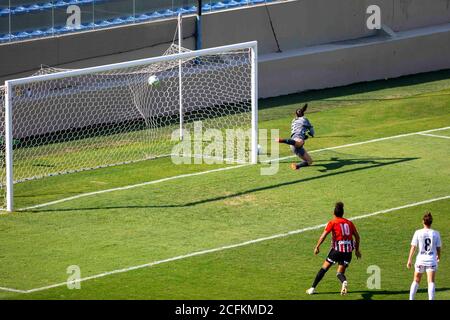 Barueri, Brésil. 06e septembre 2020. 0) pendant le match de Santose Sao Paulo à Arena Barueri. Crédit: Richard Callis/FotoArena/Alamy Live News Banque D'Images