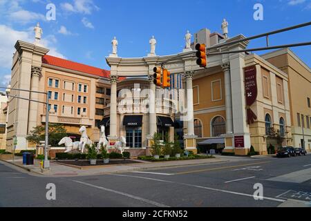 ATLANTIC CITY, NJ -4 SEP 2020 - vue sur le Caesars Palace Atlantic City, un hôtel et un casino sur la promenade à Atlantic City, New Jersey, United Stat Banque D'Images