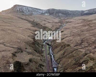 Bannau Sir Gaer dans le parc national des Brecon Beacons Banque D'Images