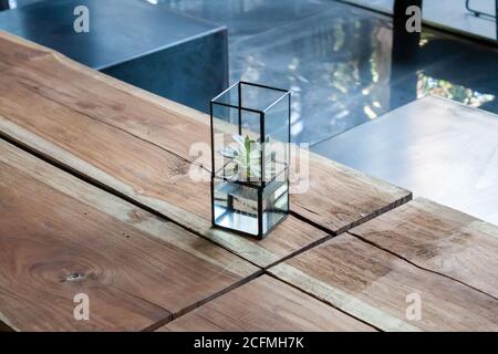 Élément décoré dans un café, stock photo Banque D'Images