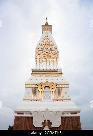 Phra That Phanom dans la Pagode Wat Phra That Phanom, Nakhon Phanom, Thaïlande, stock photo Banque D'Images