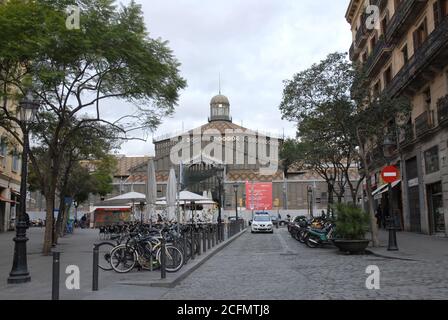 Barrio de la Rivera; El Born antiguo mercado del borne; museu d'historia de Barcelona; la Ribera Banque D'Images