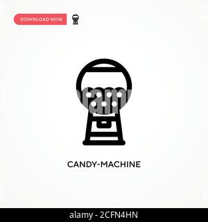 Icône de vecteur Candy-machine. Illustration moderne et simple à vecteur plat pour site Web ou application mobile Illustration de Vecteur