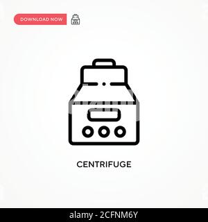 Icône vecteur de centrifugeuse. Illustration moderne et simple à vecteur plat pour site Web ou application mobile Illustration de Vecteur