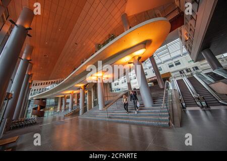 Pays-Bas, Rotterdam, Erasmus MC, centre médical et université. Bâtiments et villes intelligents. Banque D'Images