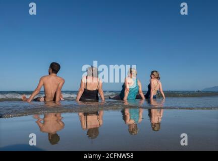 Four Mile Beach North Queensland Australie. Banque D'Images