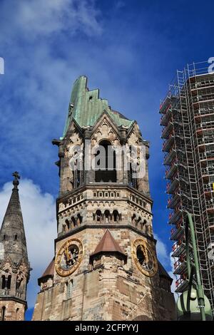 Kaiser Friedrich Gedachtniskirche, Berlin, Allemagne Banque D'Images