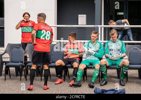 Nimègue, pays-Bas. 07septembre 2020. NIJMEGEN, Photocall NEC, football, saison 2020-2021, 07-09-2020, Stadion de Goffert, Credit: Pro Shots/Alamy Live News Banque D'Images