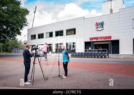 Nimègue, pays-Bas. 07septembre 2020. NIJMEGEN, Photocall NEC, football, saison 2020-2021, 07-09-2020, Stadion de Goffert, Credit: Pro Shots/Alamy Live News Banque D'Images