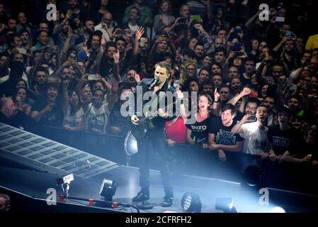 Milan Italie , 14/05/16 : concert de la Muse au Forum de Mediolanum Assago Banque D'Images