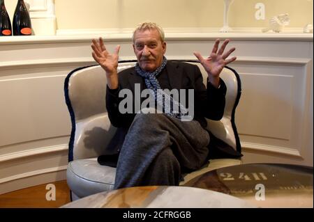 Milan Italie, 13/10/2016 : séance photo de Paolo Conte avant le concert Banque D'Images