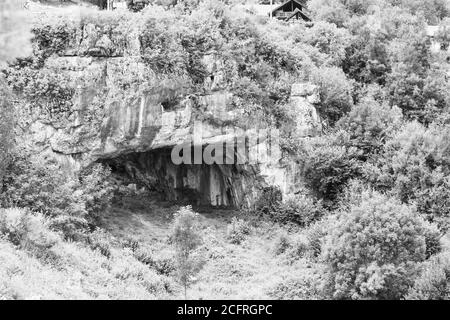 Photos étonnantes: Eglise de Nicodim, Grottes, le pont de Dieu Banque D'Images