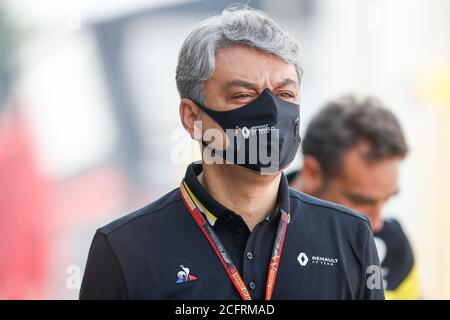 DE MEO Luca (spa), PDG du Groupe Renault, portrait lors de la Formule 1 Gran Premio Heineken d'italia 2020, Grand Prix italien 2020, à partir de septembre 4 t Banque D'Images