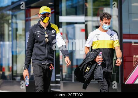 OCON Esteban (fra), Renault F1 Team RS20, RICCIARDO Daniel (aus), Renault F1 Team RS20, portrait pendant la Formule 1 Gran Premio Heineken d'italia 20 Banque D'Images