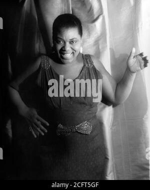 Bessie Smith (1894-1937), portrait de la chanteuse de blues américaine, 1936 Banque D'Images