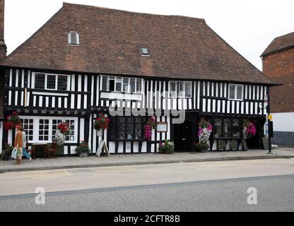 Bâtiment de style Tudorden à Tenterden, Kent Banque D'Images