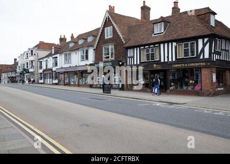 Bâtiment de style Tudorden à Tenterden, Kent Banque D'Images