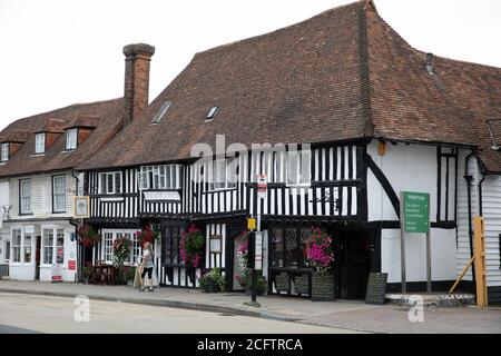 Bâtiment de style Tudorden à Tenterden, Kent Banque D'Images