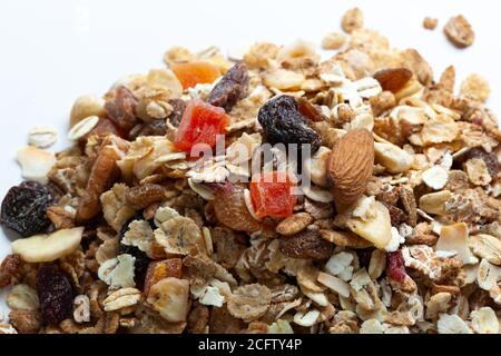 céréales muesli pour le petit déjeuner Banque D'Images