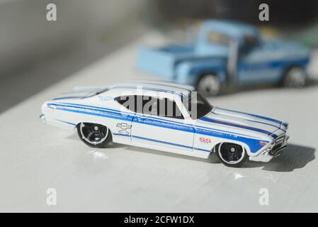 Modèle de diecast voitures jouets HotWheels Banque D'Images