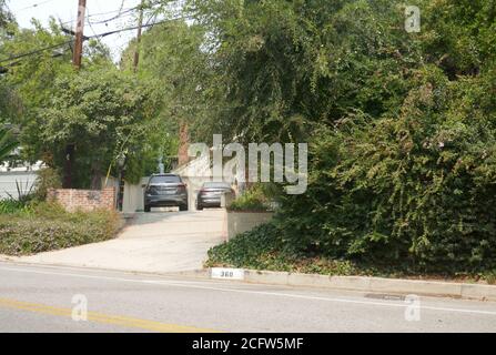 Los Angeles, Californie, États-Unis 7 septembre 2020 UNE vue générale de l'atmosphère de l'ancien domicile de l'acteur Montgomery Clift le 7 septembre 2020 au 360 N.Kenter Avenue à Los Angeles, Californie, États-Unis. Photo par Barry King/Alay stock photo Banque D'Images