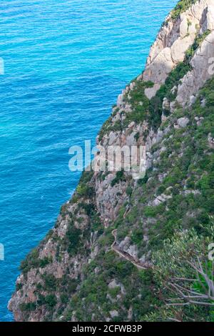 Magnifique paysage de la ville côtière de Bejaia, Algérie Banque D'Images