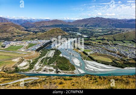 .Queenstown, Île du Sud, Nouvelle-Zélande, Océanie. Banque D'Images