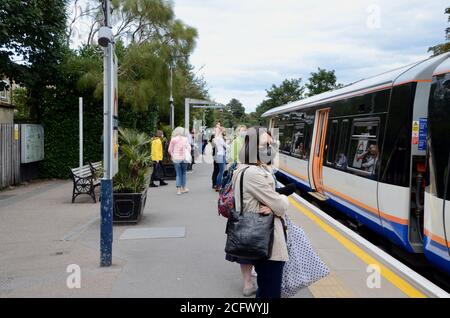 kew Gardens station Royal Botanic Gardens kew london richmond Royaume-Uni Banque D'Images