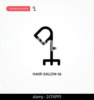 Hair-salon-16 icône vecteur simple. Illustration moderne et simple à vecteur plat pour site Web ou application mobile Illustration de Vecteur