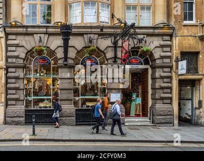 San Carlo Italian Restaurant Bristol - Restaurant San Carlo à Corn Street dans le centre de Bristol. Banque D'Images