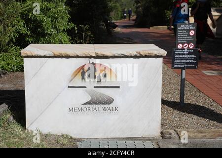 Australia's Memorial Walk, North Head Sanctuary, Manly, Sydney, Nouvelle-Galles du Sud, Australie Banque D'Images