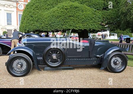 Bentley Blower 4.5 litres Gurney Nutting (1930), Concours of Elegance 2020, Hampton court Palace, Londres, Royaume-Uni, Europe Banque D'Images