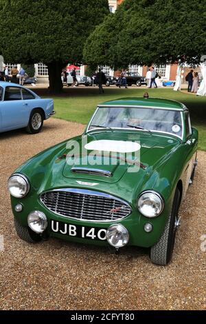 Austin-Healey 3000 'Works' (1959), Concours of Elegance 2020, Hampton court Palace, Londres, Royaume-Uni, Europe Banque D'Images