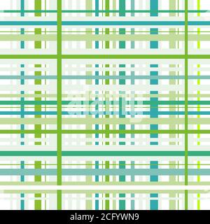 Arrière-plan vectoriel en carreaux. Tartan bleu et vert, motif sans couture, serviette à carreaux, supports géométriques abstraits Illustration de Vecteur