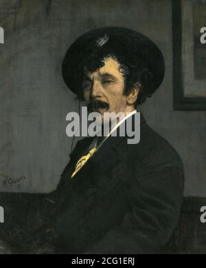 Greaves Walter - James Abbott McNeill Whistler 2 - Anglais École - 19e siècle Banque D'Images