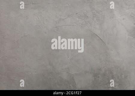 Paroi plâtrée avec texture de surface polie et arrière-plan. Banque D'Images