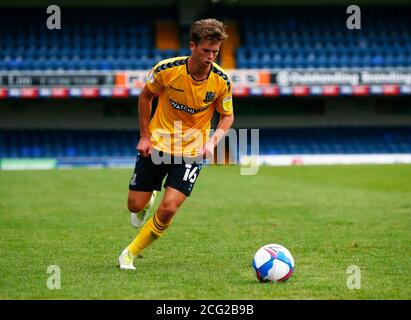 SOUTHEND, ANGLETERRE - SEPTEMBRE 06 : Harry Phillips de Southend s'est Uni en action pendant le Trophée de l'EFL Southern Group Ainterest Southend United et West Ham U Banque D'Images